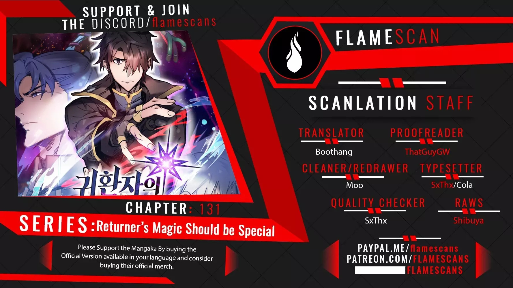 A Returner's Magic Should be Special chapter 131