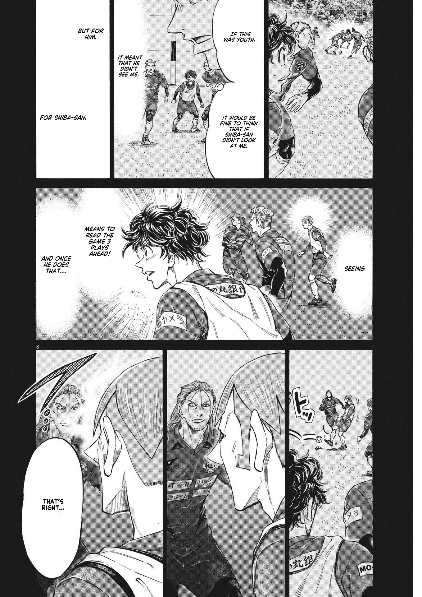 Ao ashi chapter 302 English Scans