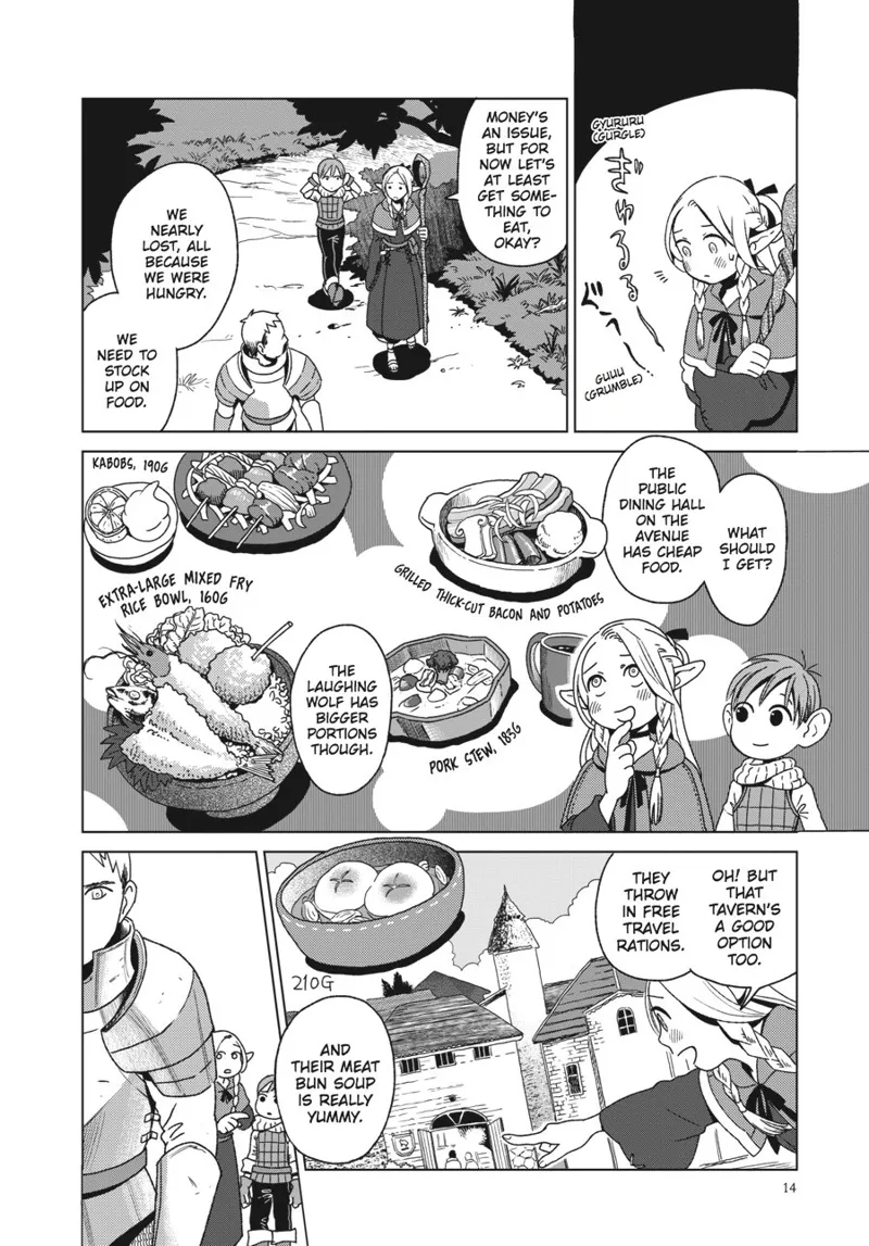 Dungeon Meshi chapter 1
