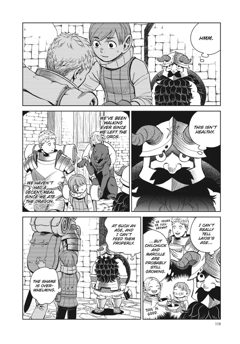 Dungeon Meshi chapter 33