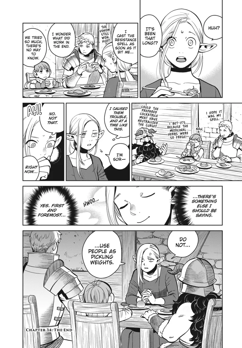 Dungeon Meshi chapter 34