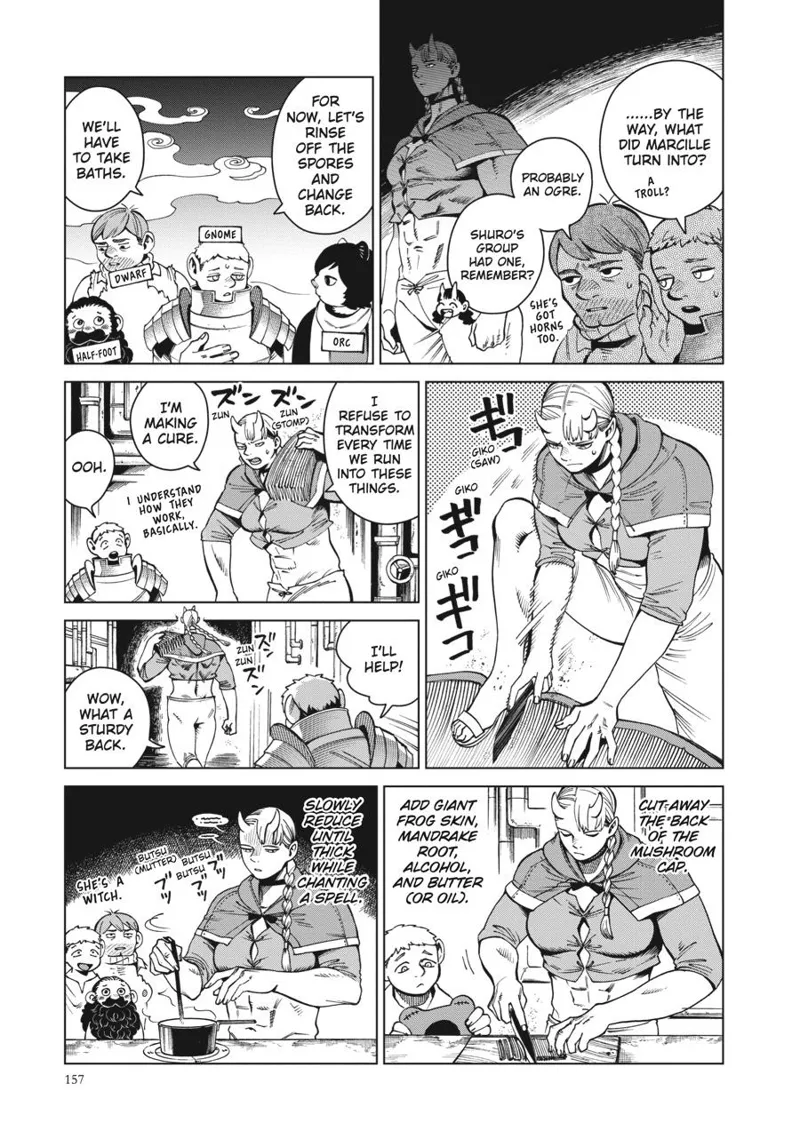Dungeon Meshi chapter 55