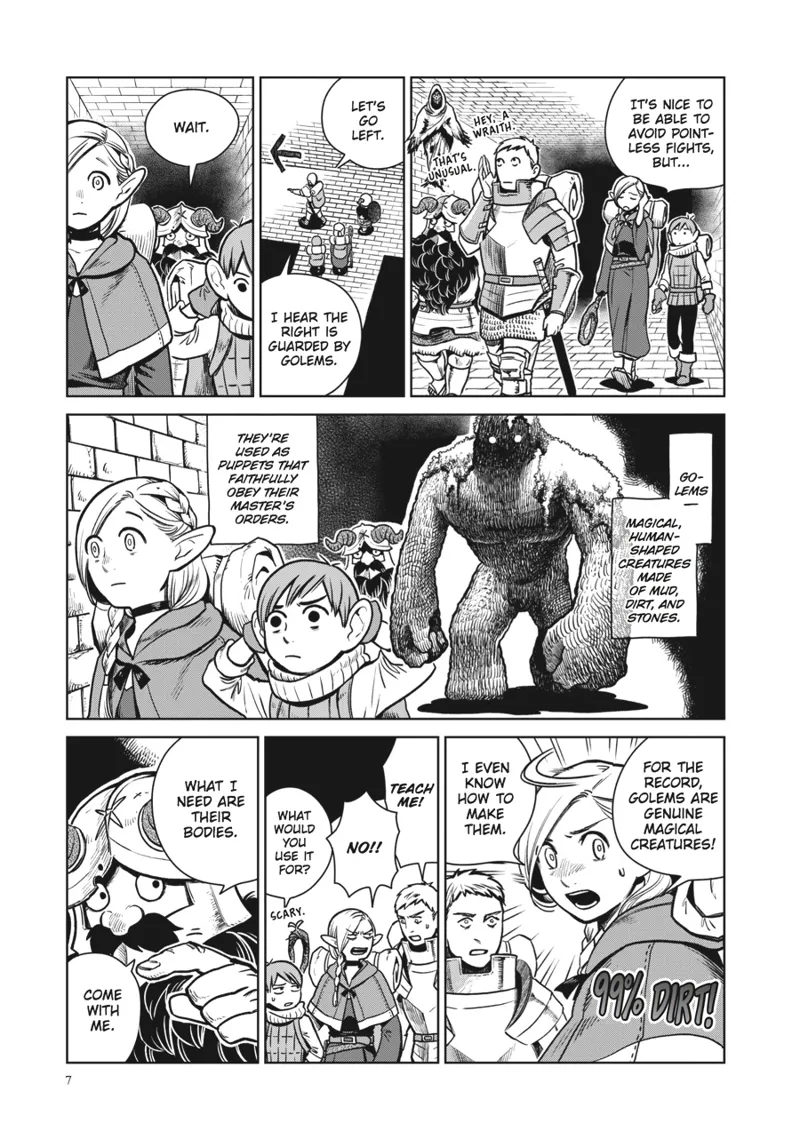 Dungeon Meshi chapter 8
