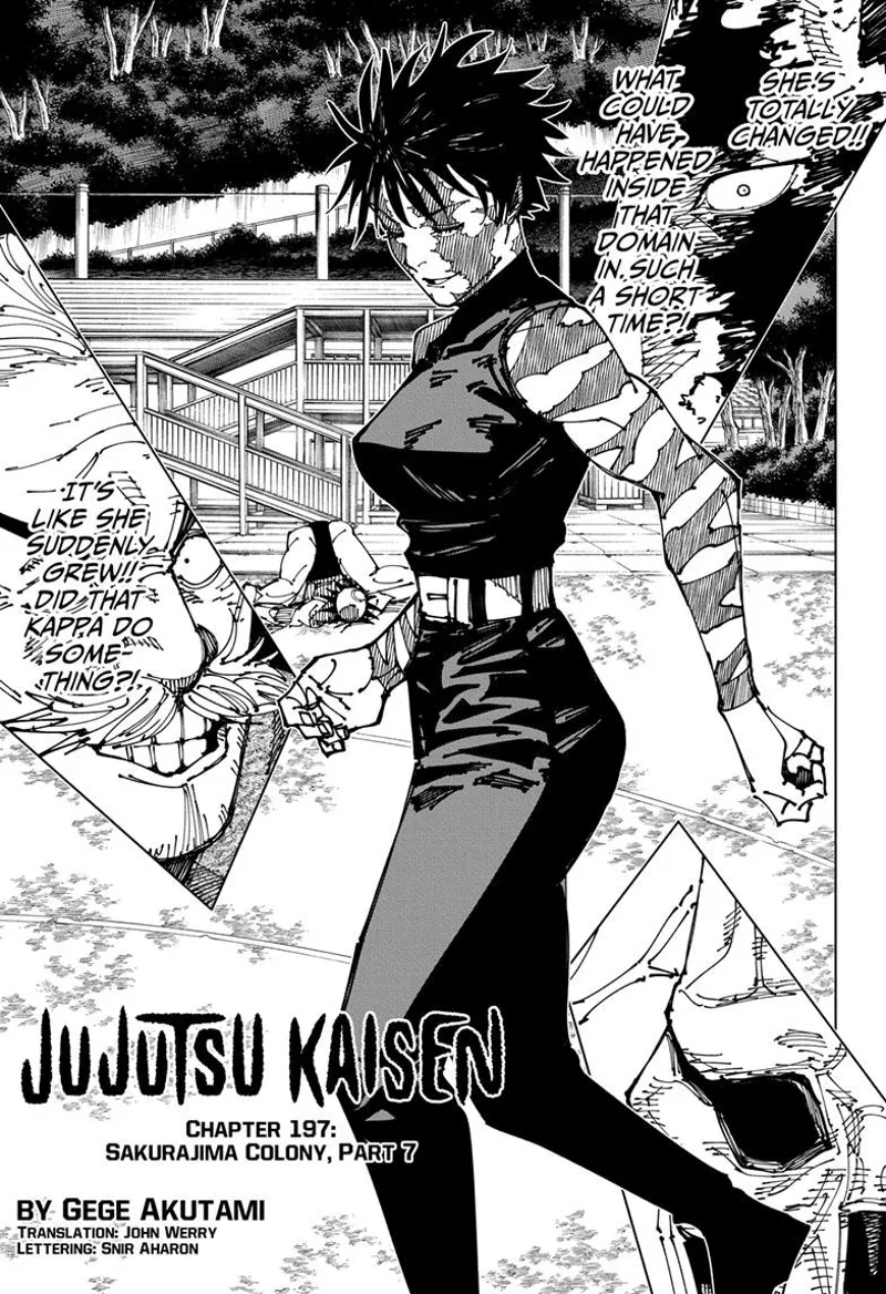 Jujutsu Kaisen chapter 197