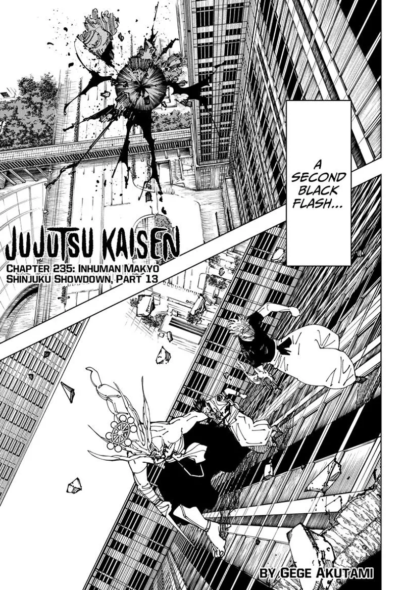 Jujutsu Kaisen chapter 235