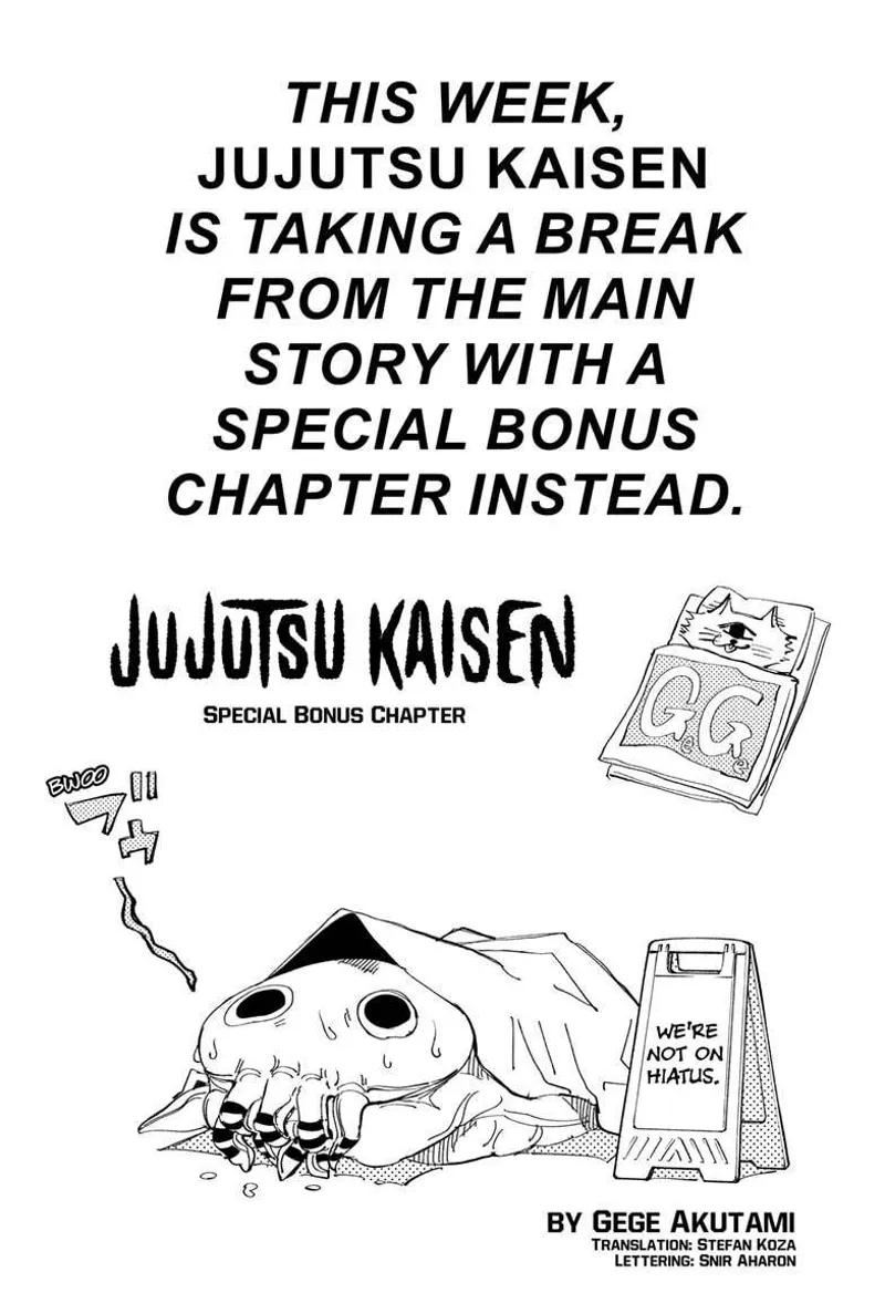 Jujutsu Kaisen chapter 129.5