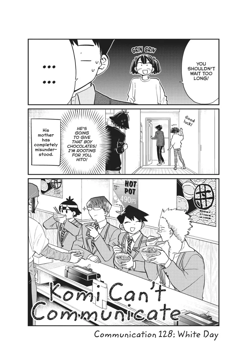 komi-san chapter 128