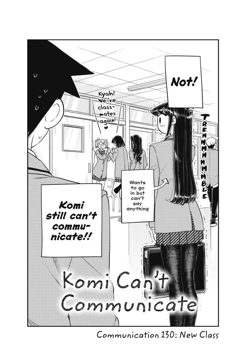 komi-san chapter 130
