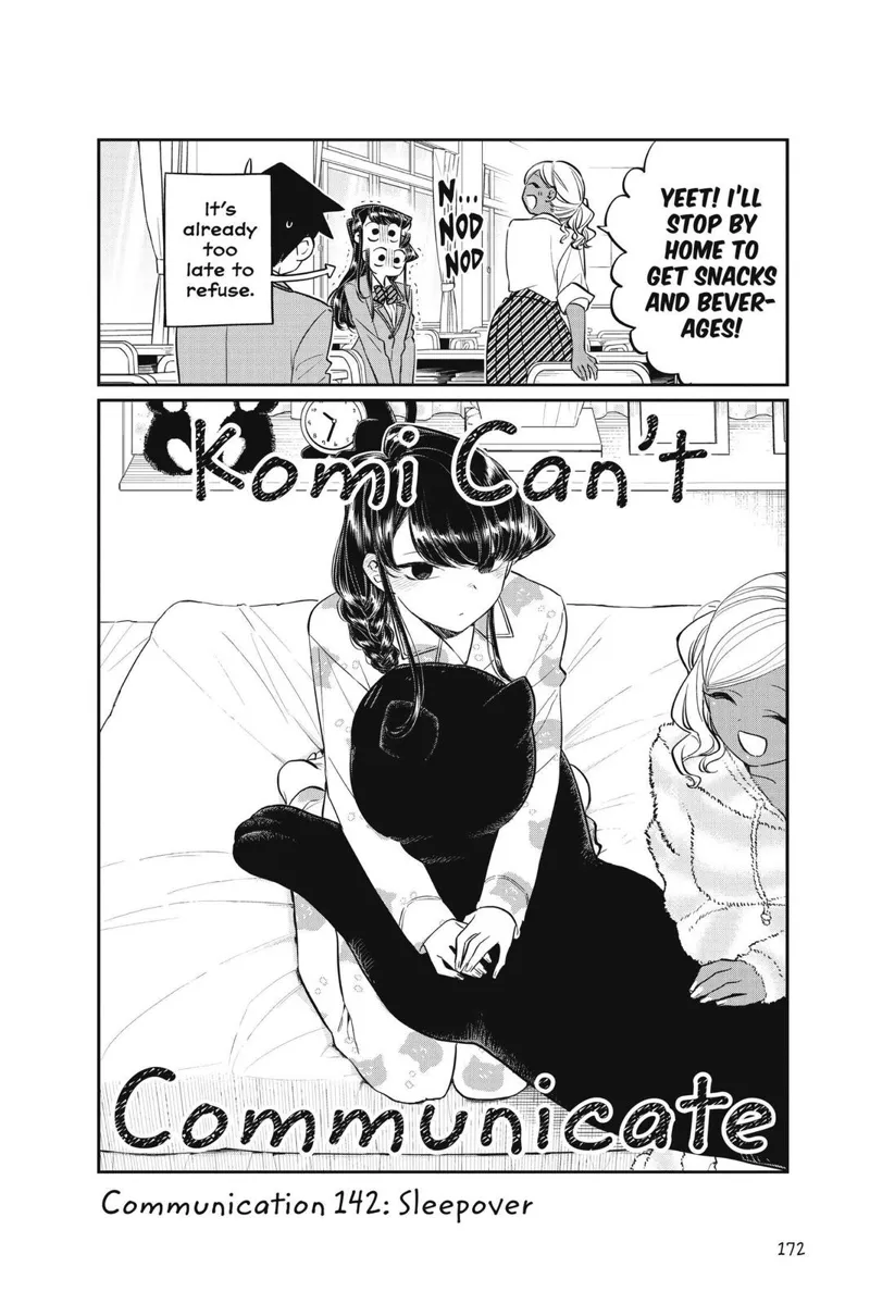 komi-san chapter 142