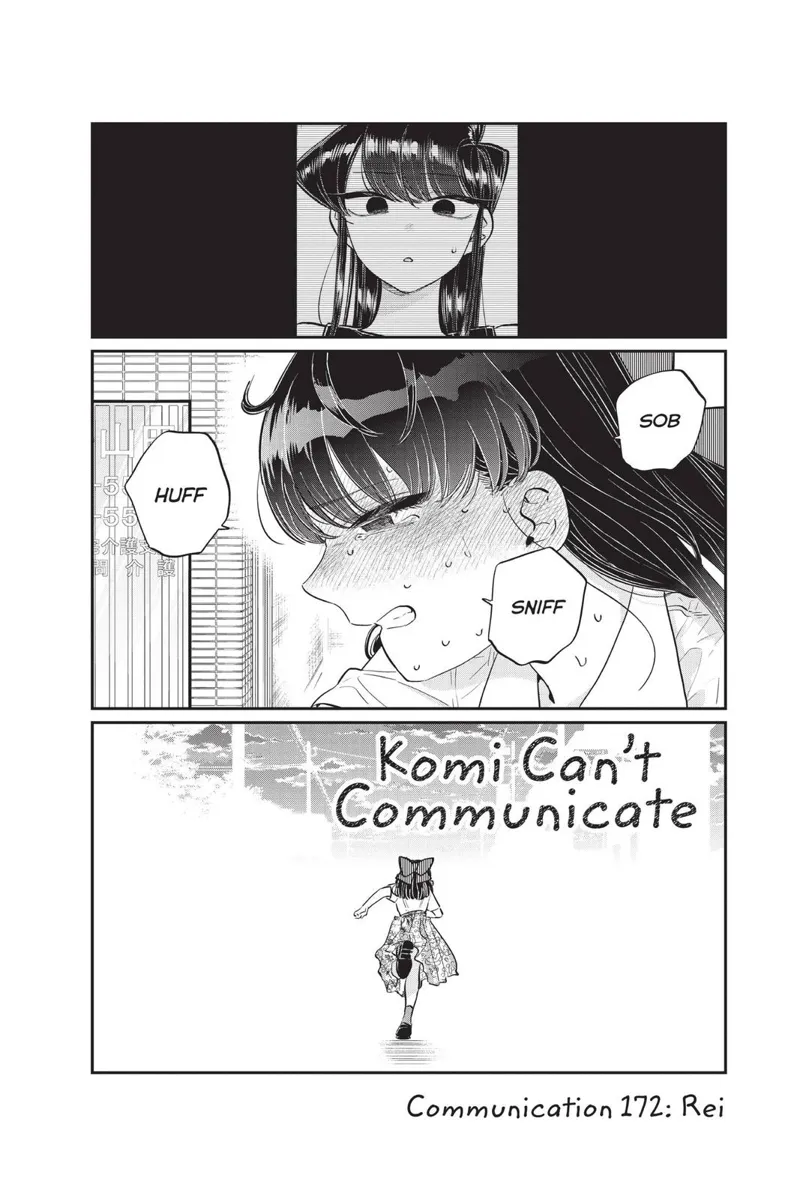 komi-san chapter 172