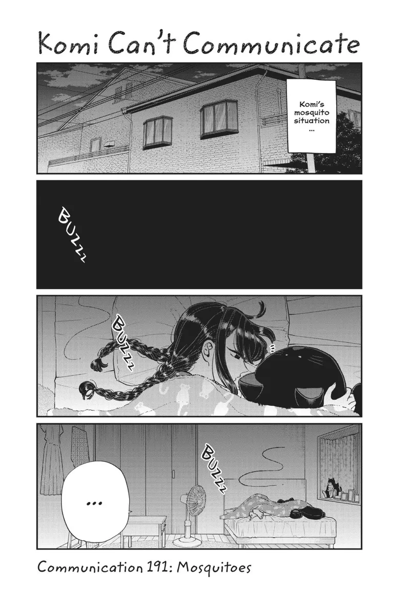 komi-san chapter 191