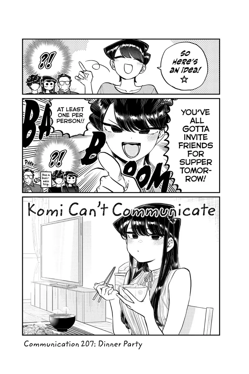 komi-san chapter 207