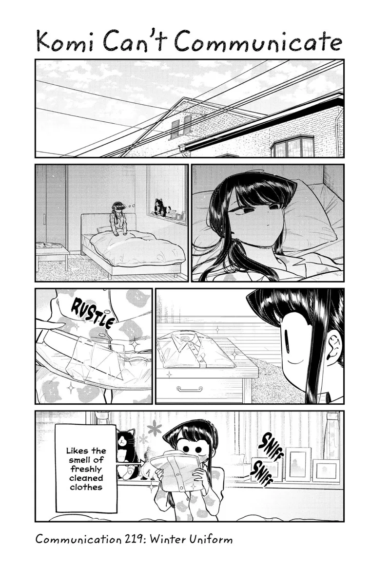 komi-san chapter 219
