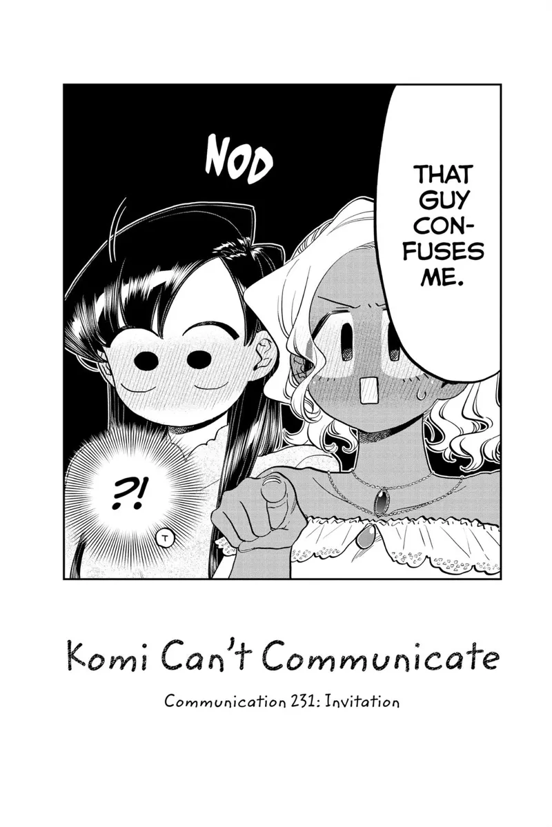 komi-san chapter 231