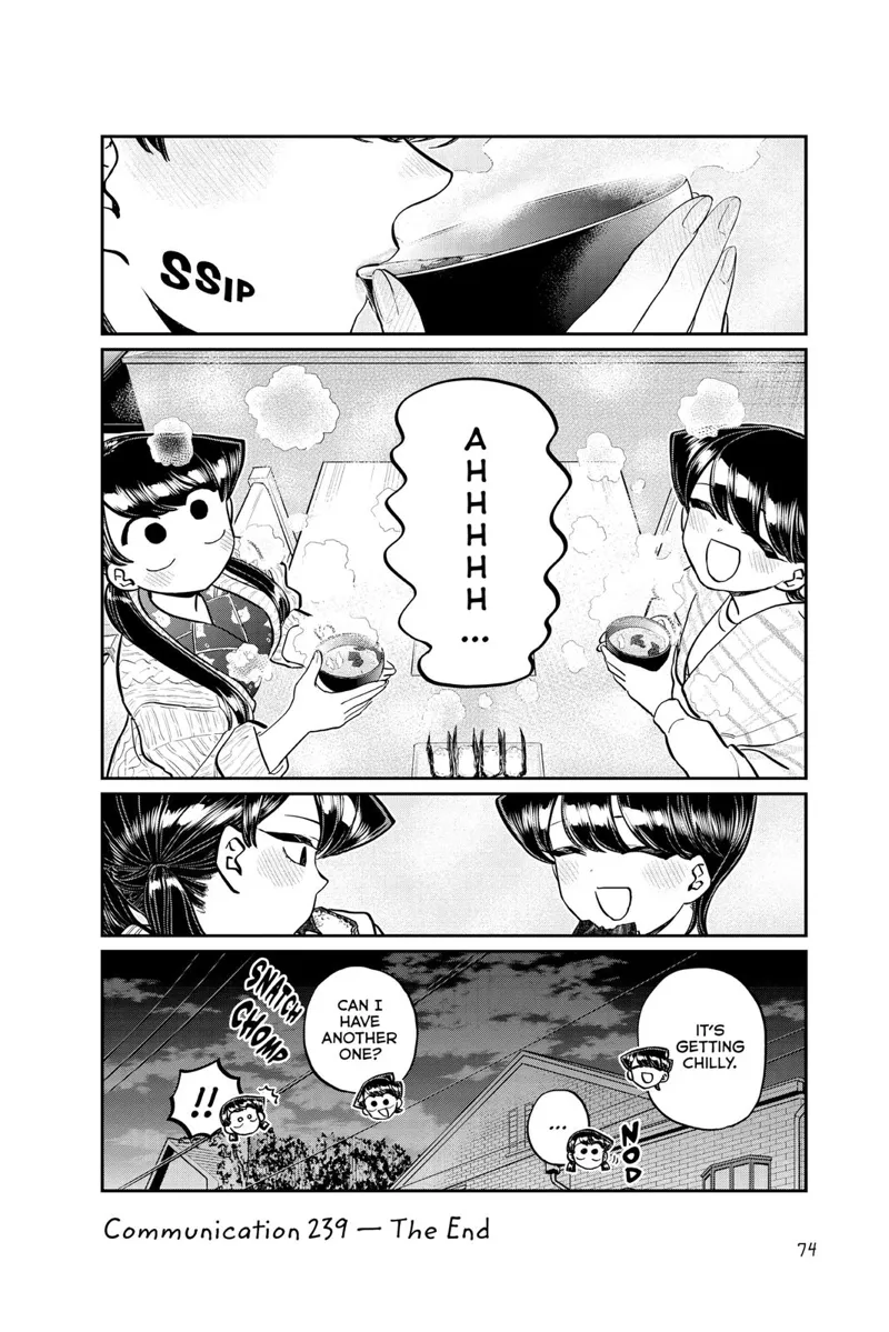komi-san chapter 239