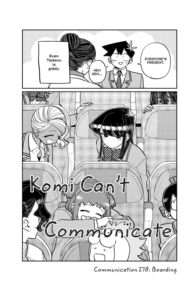 komi-san chapter 278