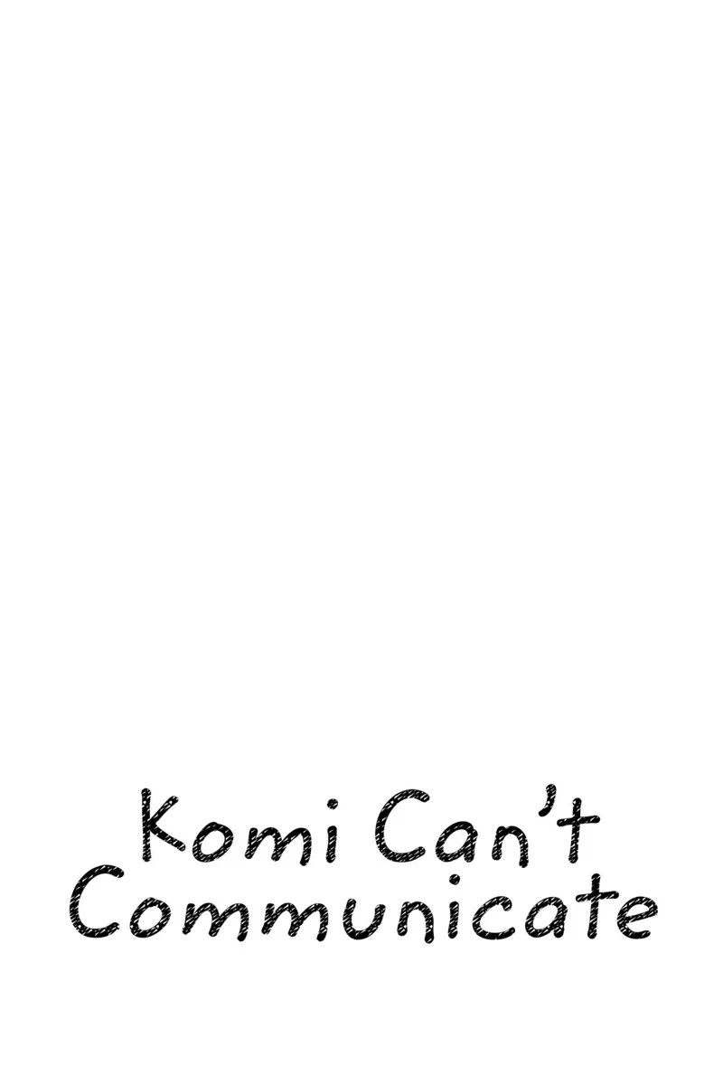 komi-san chapter 337