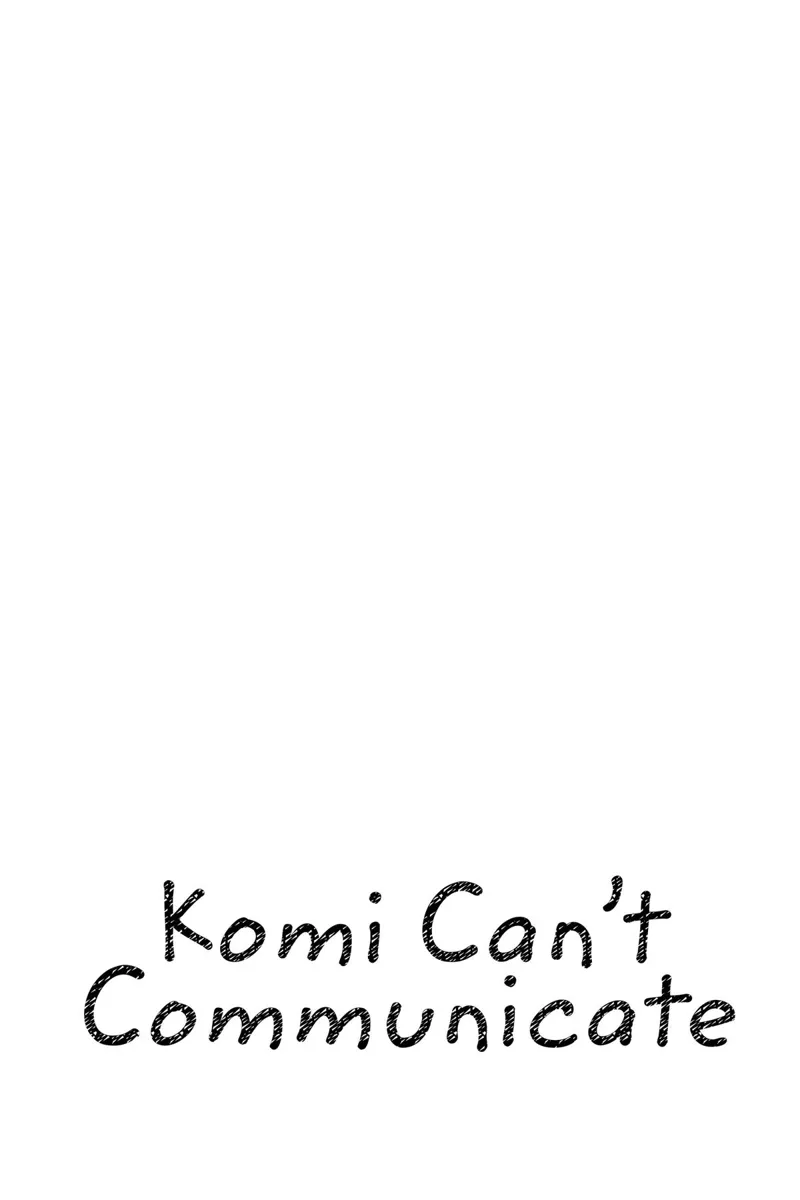 komi-san chapter 343