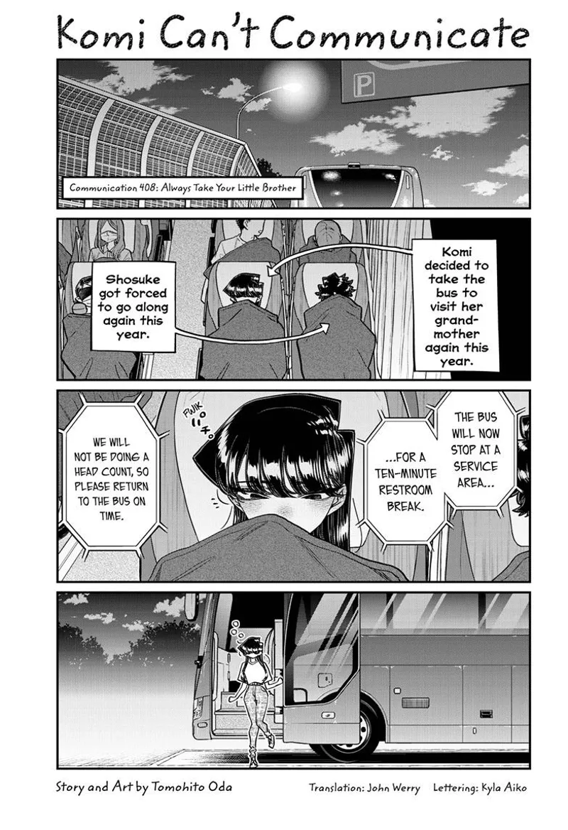 komi-san chapter 408