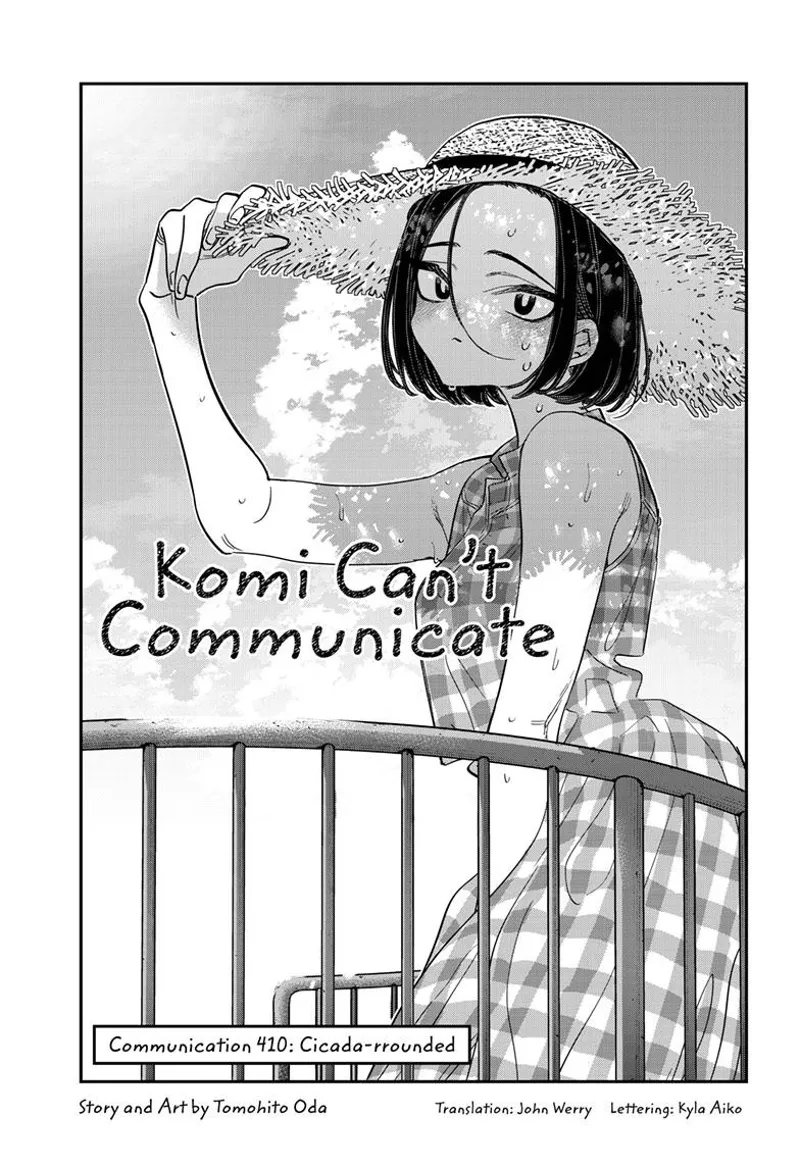 komi-san chapter 410