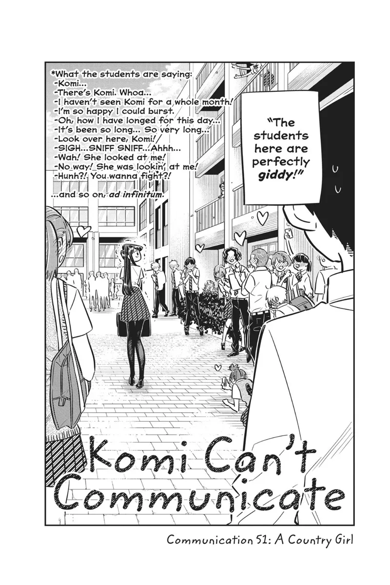 komi-san chapter 51