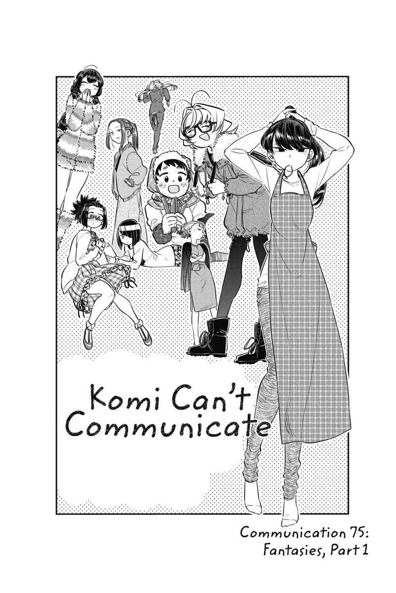 komi-san chapter 75