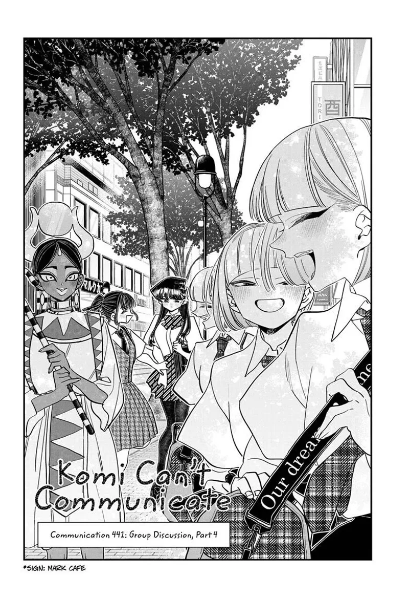 komi-san chapter 441