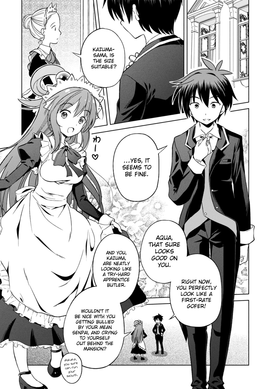 Read Kono Subarashii Sekai Ni Shukufuku Wo! - Kazumegu Will Get Married In  100 Days (Doujinshi) Chapter 27: Day 27 on Mangakakalot