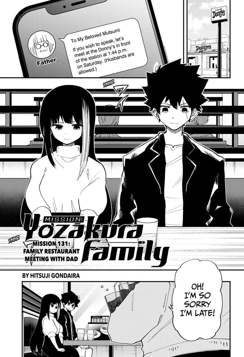 Mission Yozakura Family chapter 131