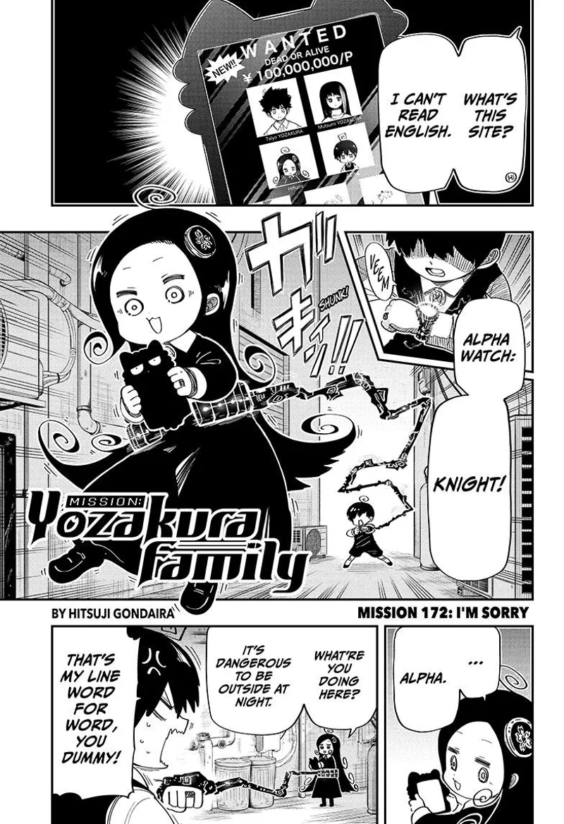 Mission Yozakura Family chapter 172