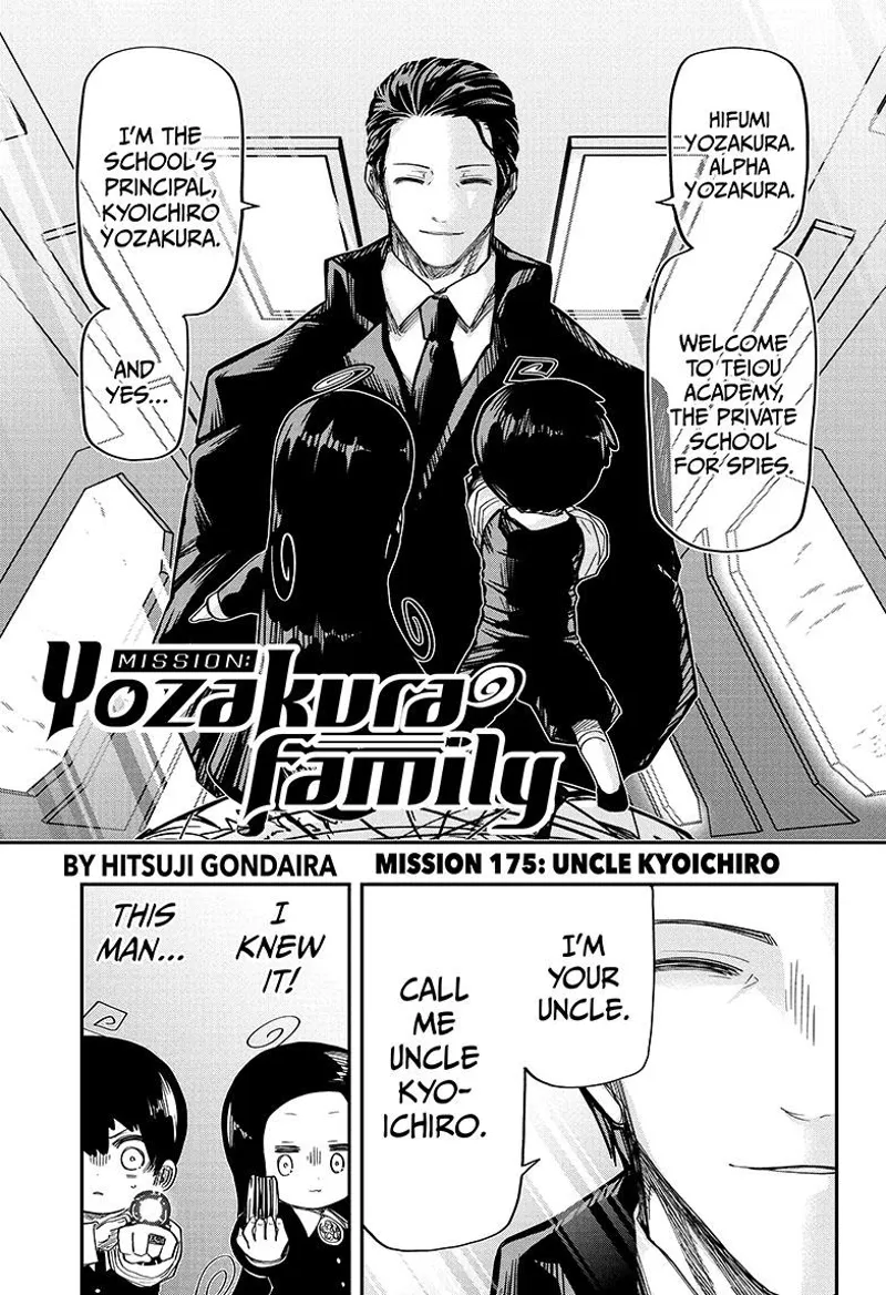 Mission Yozakura Family chapter 175