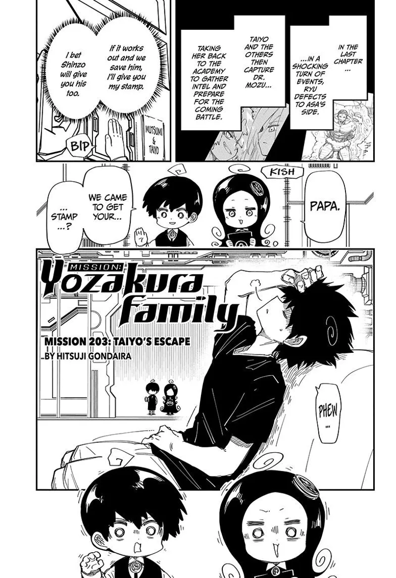 Mission Yozakura Family chapter 203