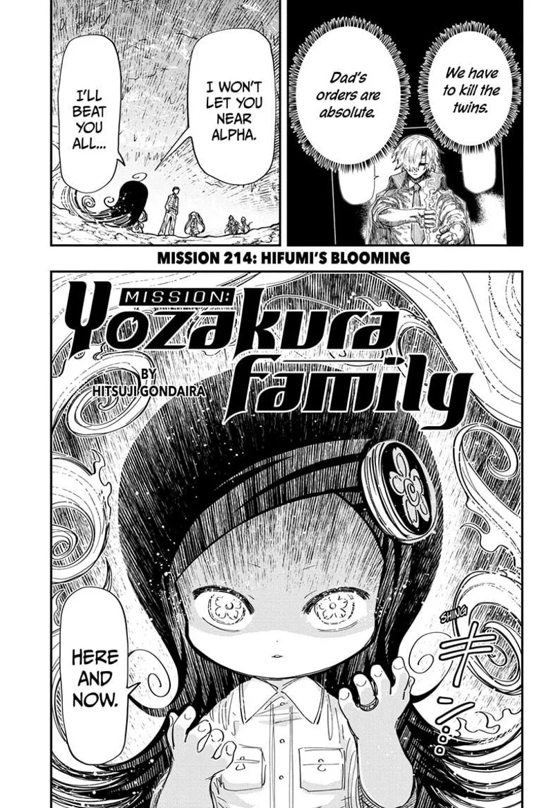 Mission Yozakura Family chapter 214
