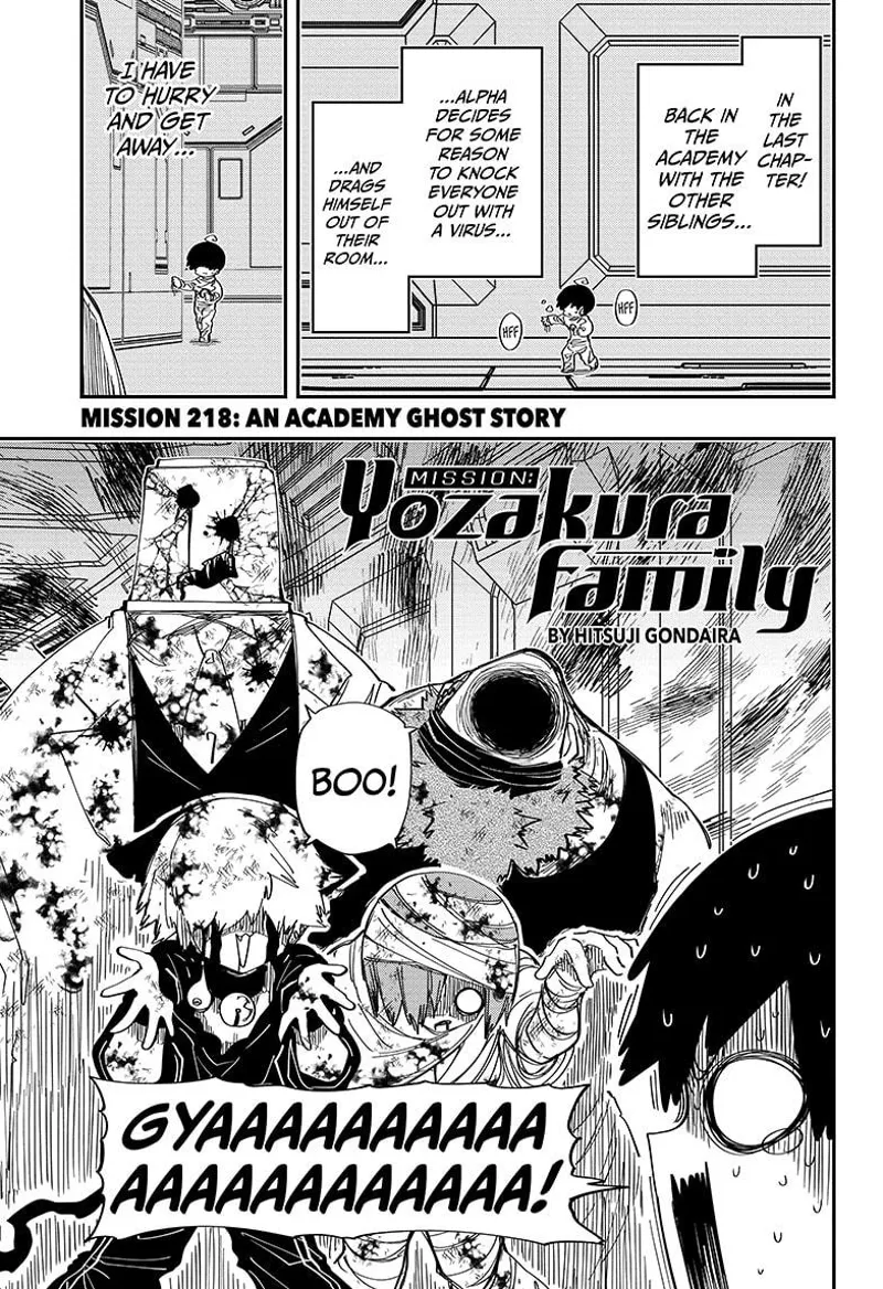 Mission Yozakura Family chapter 218