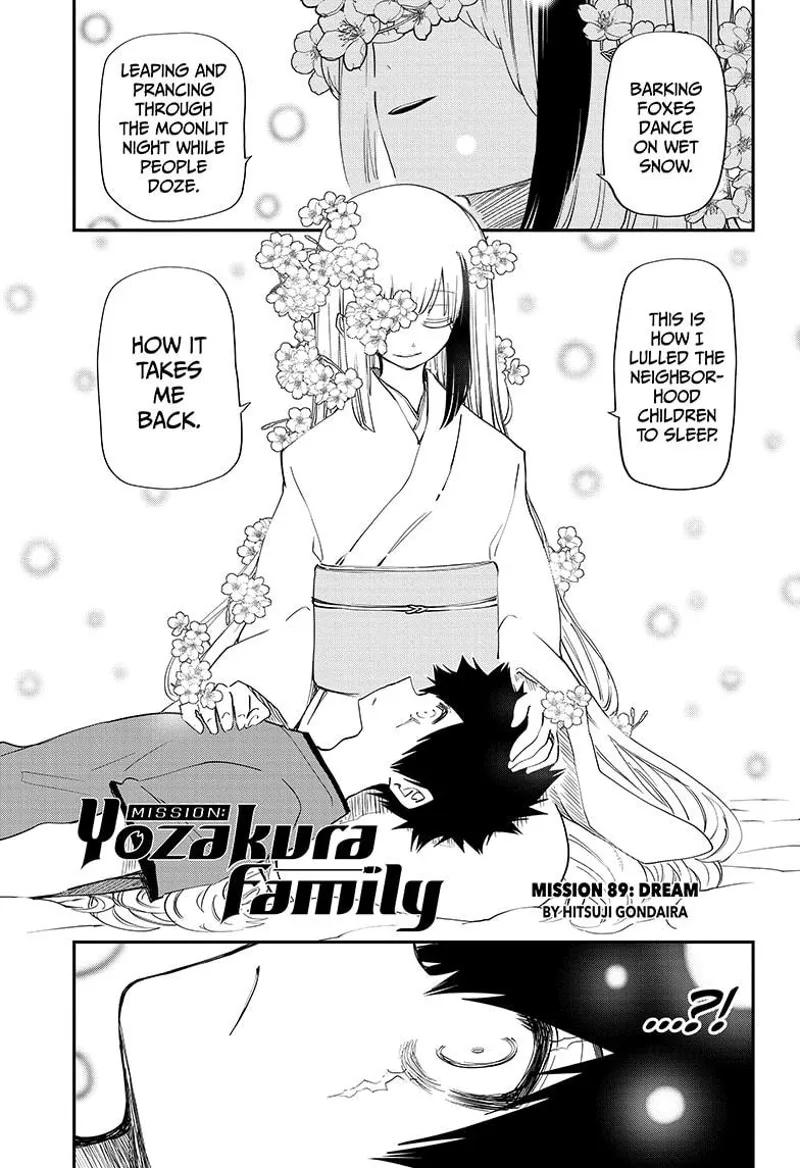 Mission Yozakura Family chapter 89