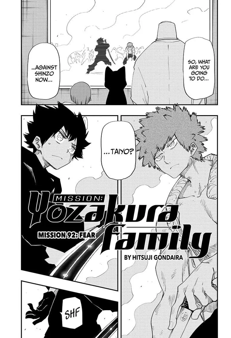 Mission Yozakura Family chapter 92