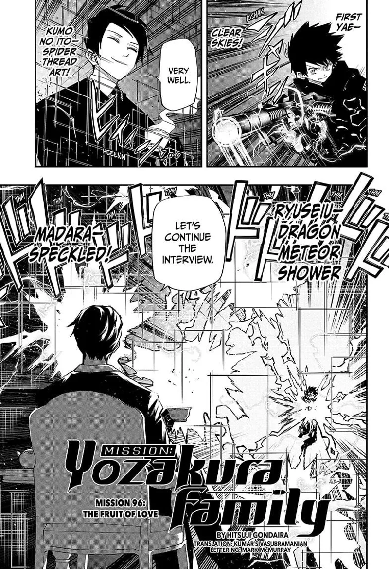 Mission Yozakura Family chapter 96