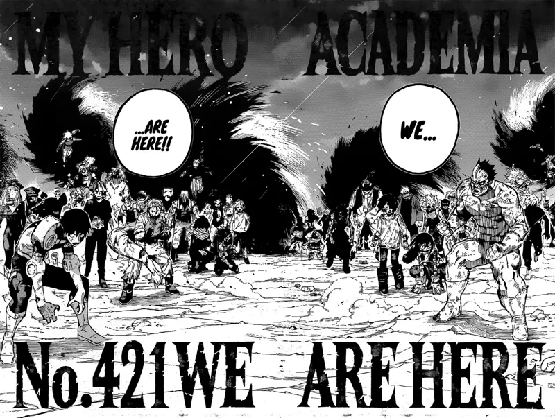 my hero academia chapter 421