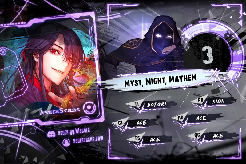 Myst Might Mayhem chapter 3