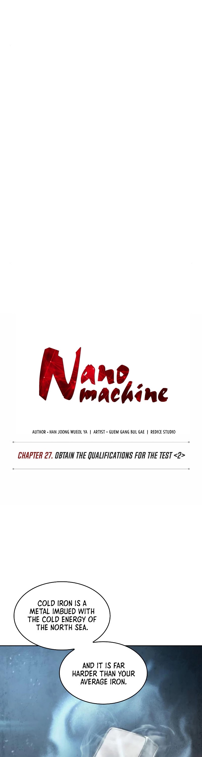 Nano Machine manga, read Nano Machine, Nano Machine anime