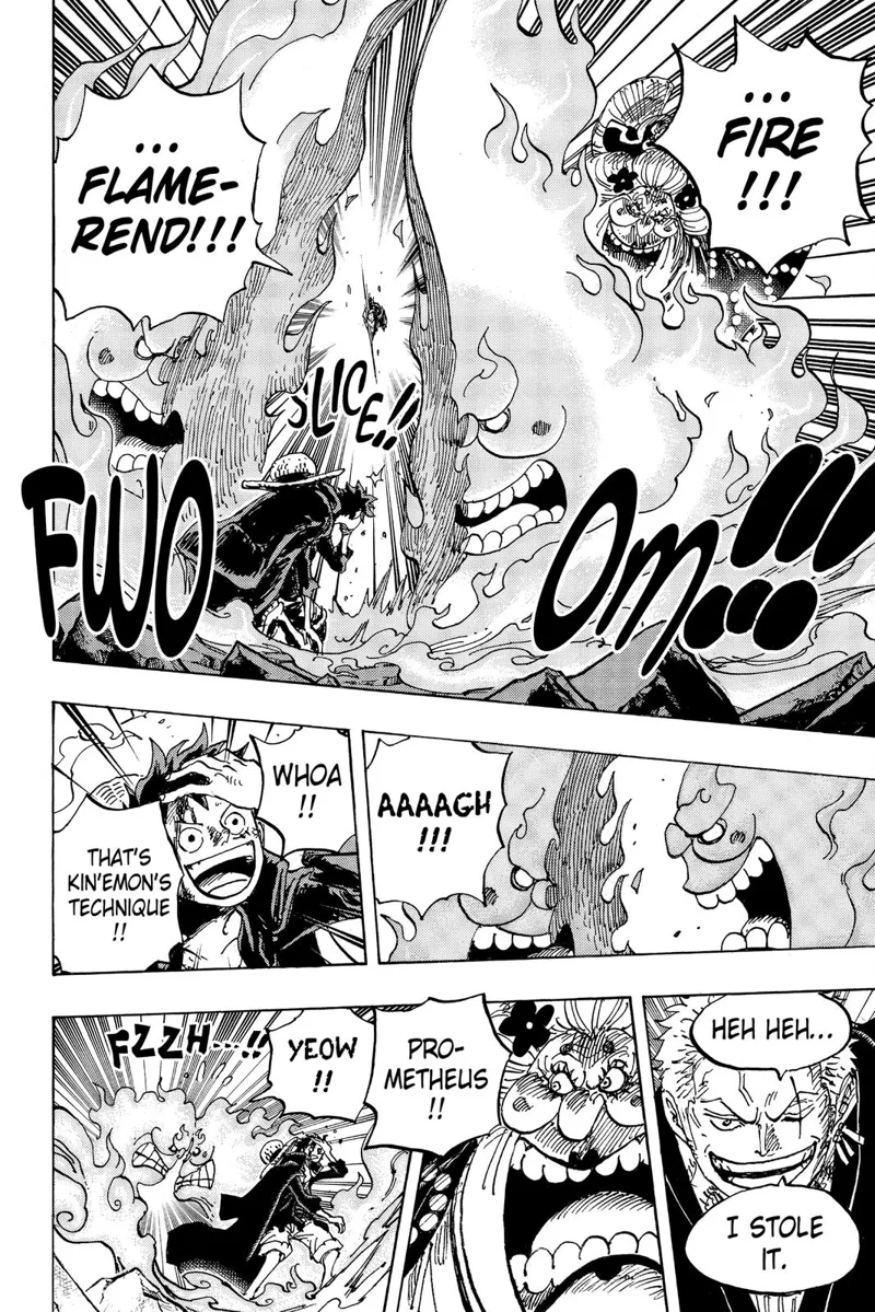 One Piece chapter 1001