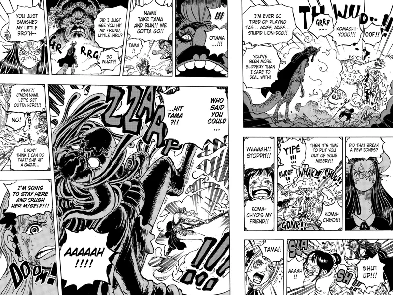 One Piece chapter 1012