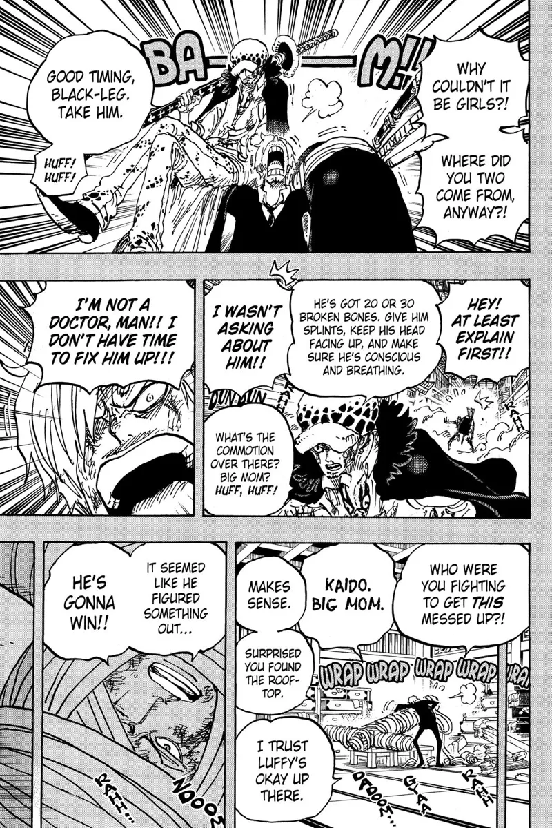 One Piece chapter 1012