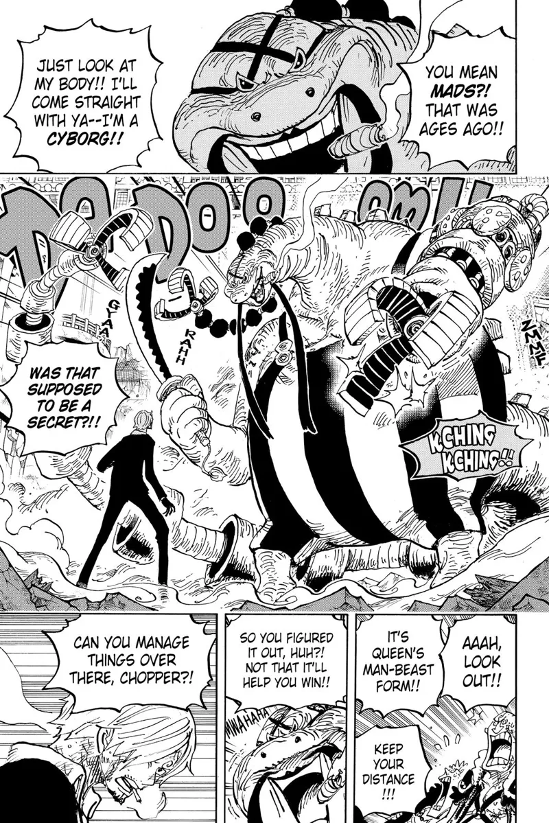 One Piece chapter 1017
