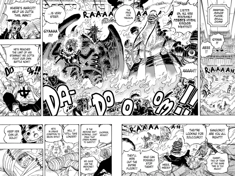 One Piece chapter 1022