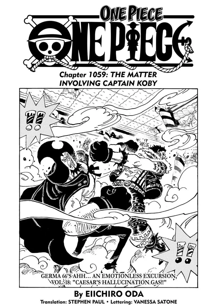 One Piece chapter 1059
