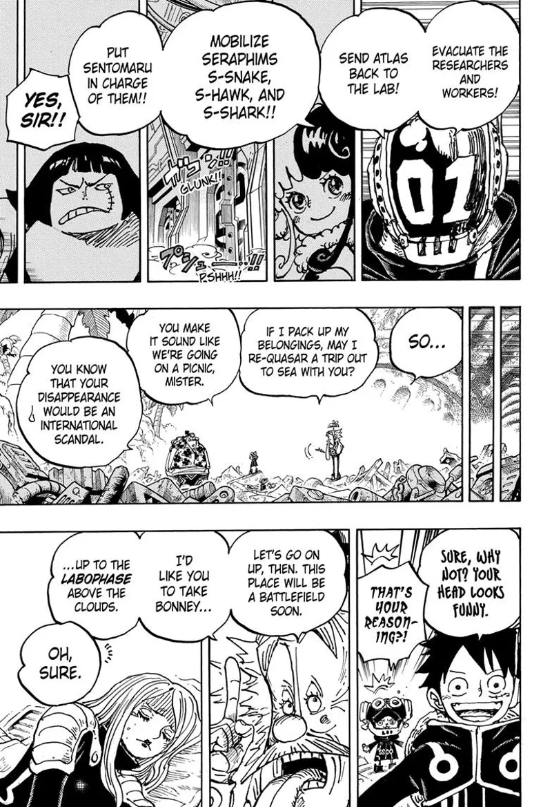 One Piece chapter 1068