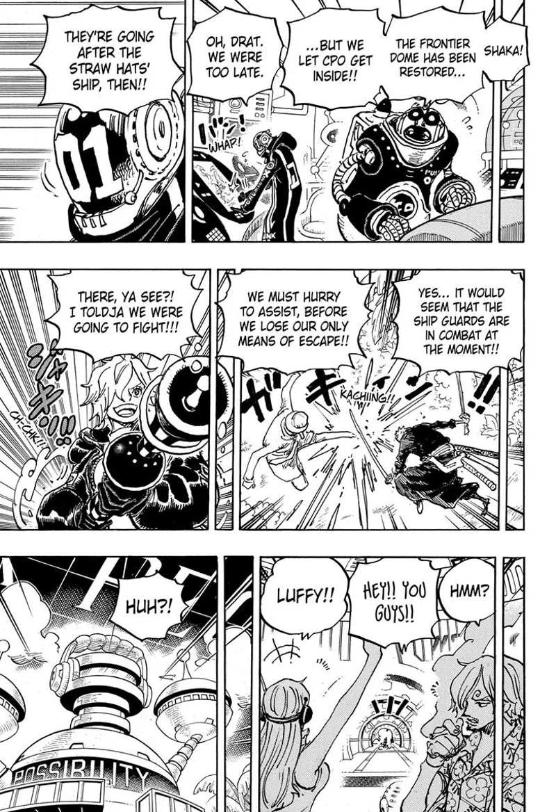 One Piece chapter 1071