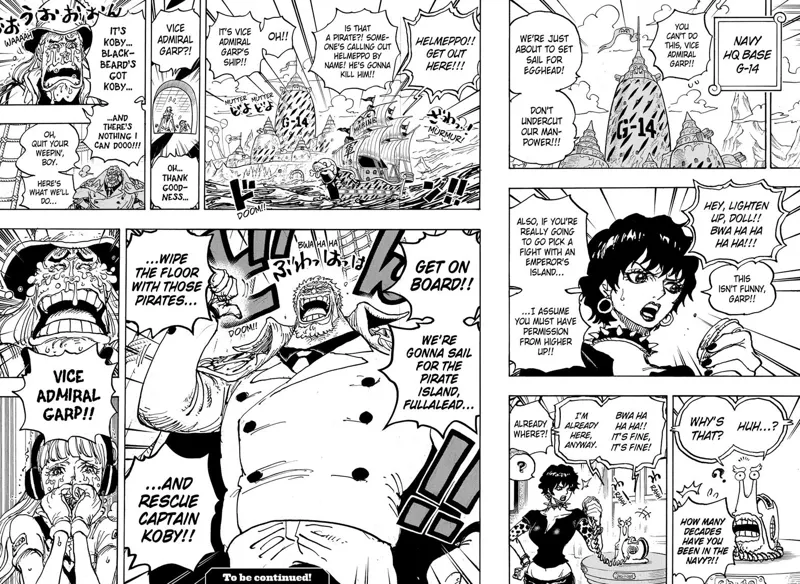 One Piece chapter 1071