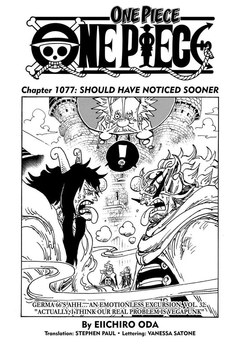 One Piece chapter 1077